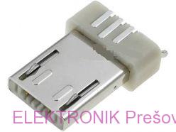Konektor USB A 5mikro kolík na kábel