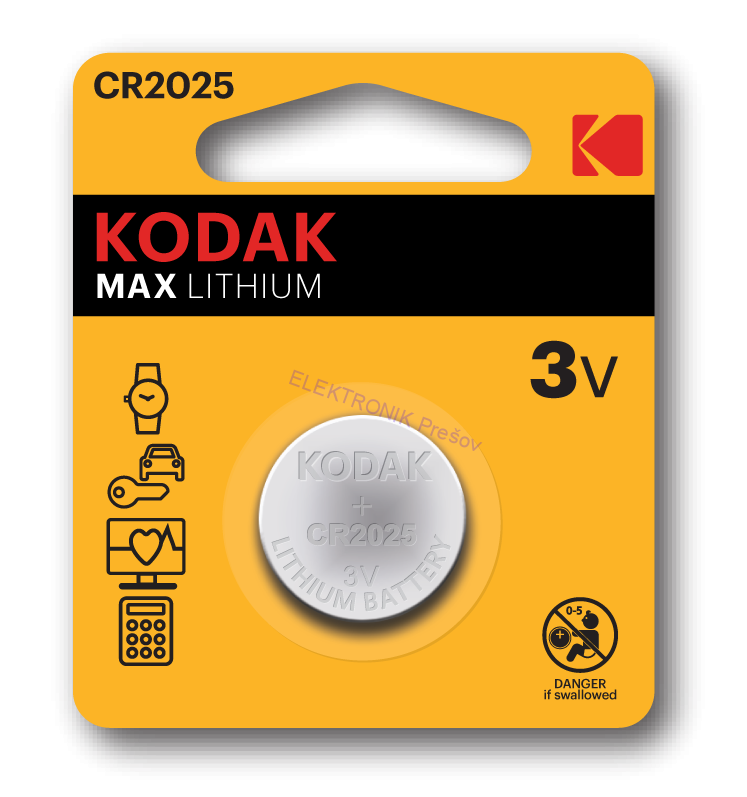 Batéria KODAK CR2025