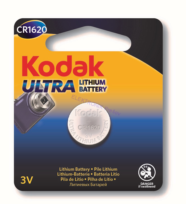 Batéria KODAK CR1620