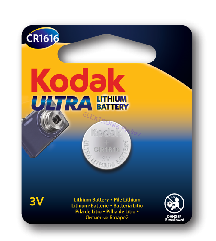 Batéria KODAK CR1616