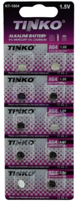 Batéria TINKO AG4 = V377 = LR626 = A76