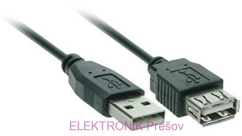 Predlžovací kábel USB 1,5m