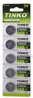 Batéria TINKO CR2032 5ks
