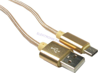 Nabíjací kábel USB/typ C 1m