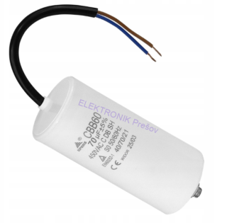 Rozbehový kondenzátor 70uF