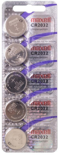 Batéria MAXELL CR2032 5ks